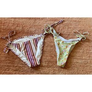 2 Bikini Bottom for women Size S